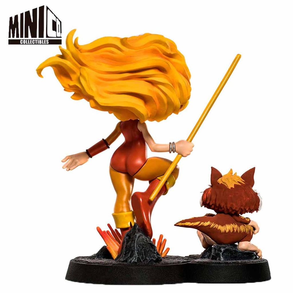 Iron Studios - Cheetara & Snarf - Thundercats - MiniCo