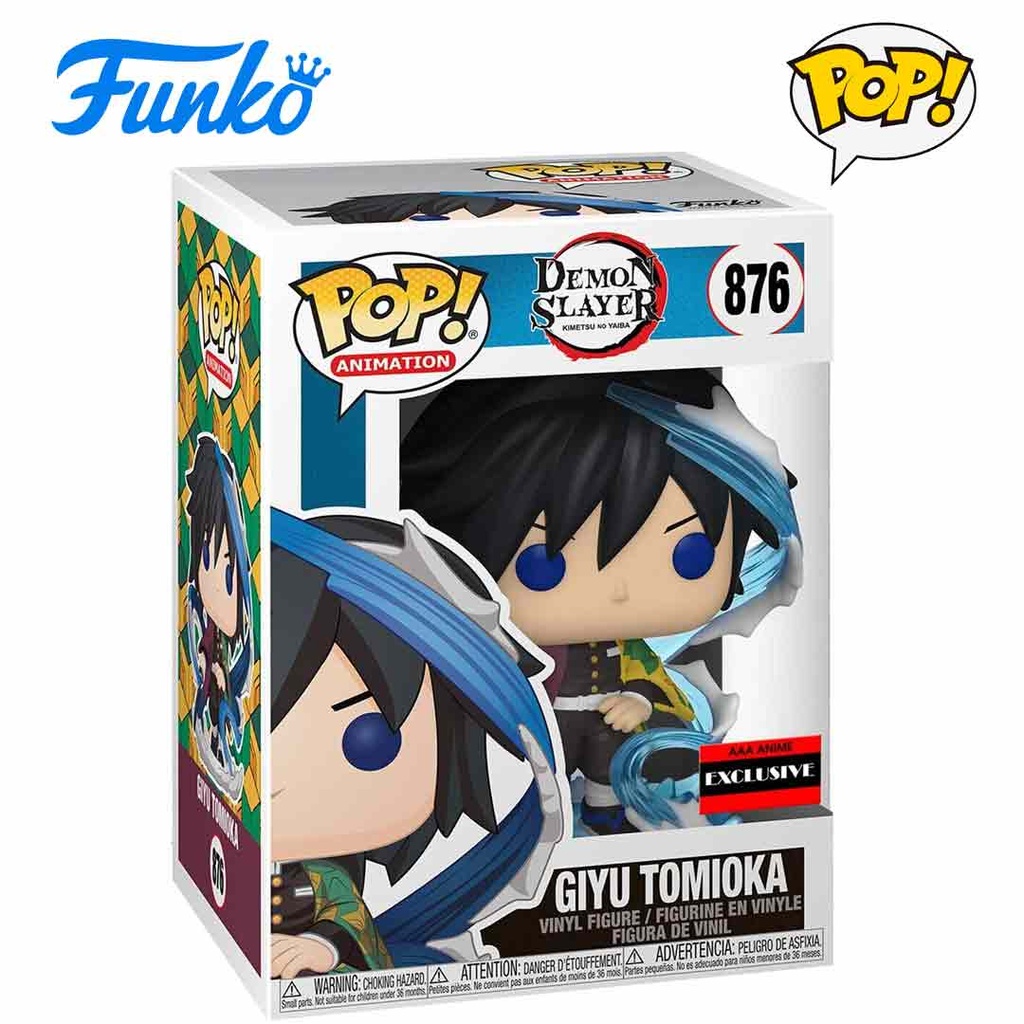 Demon Slayer Giyu Tomioka Funko Pop! Vinyl Figure AAA Anime Exclusive