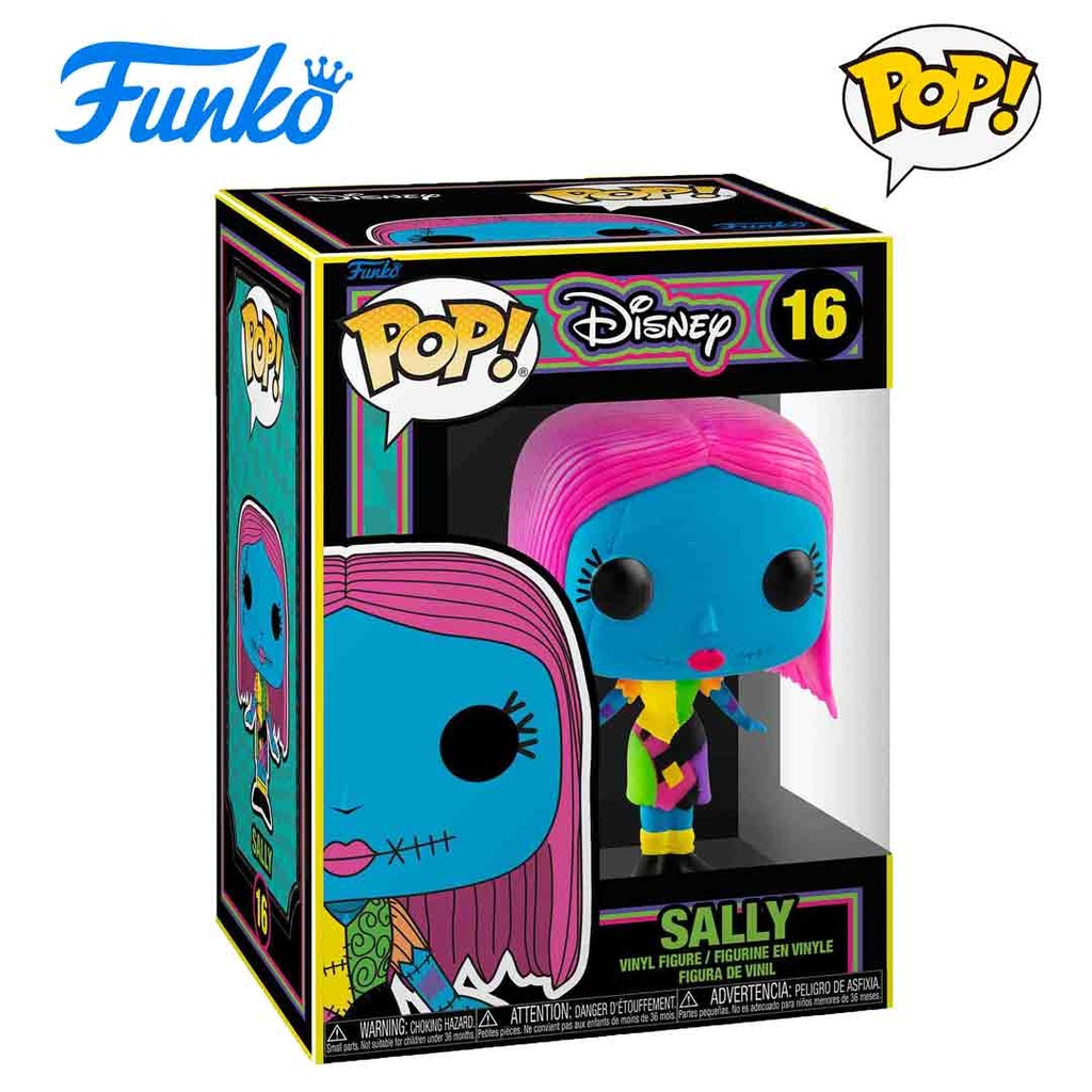 Funko - POP! Disney: The Nightmare Before Christmas (BLKLT) - Sally