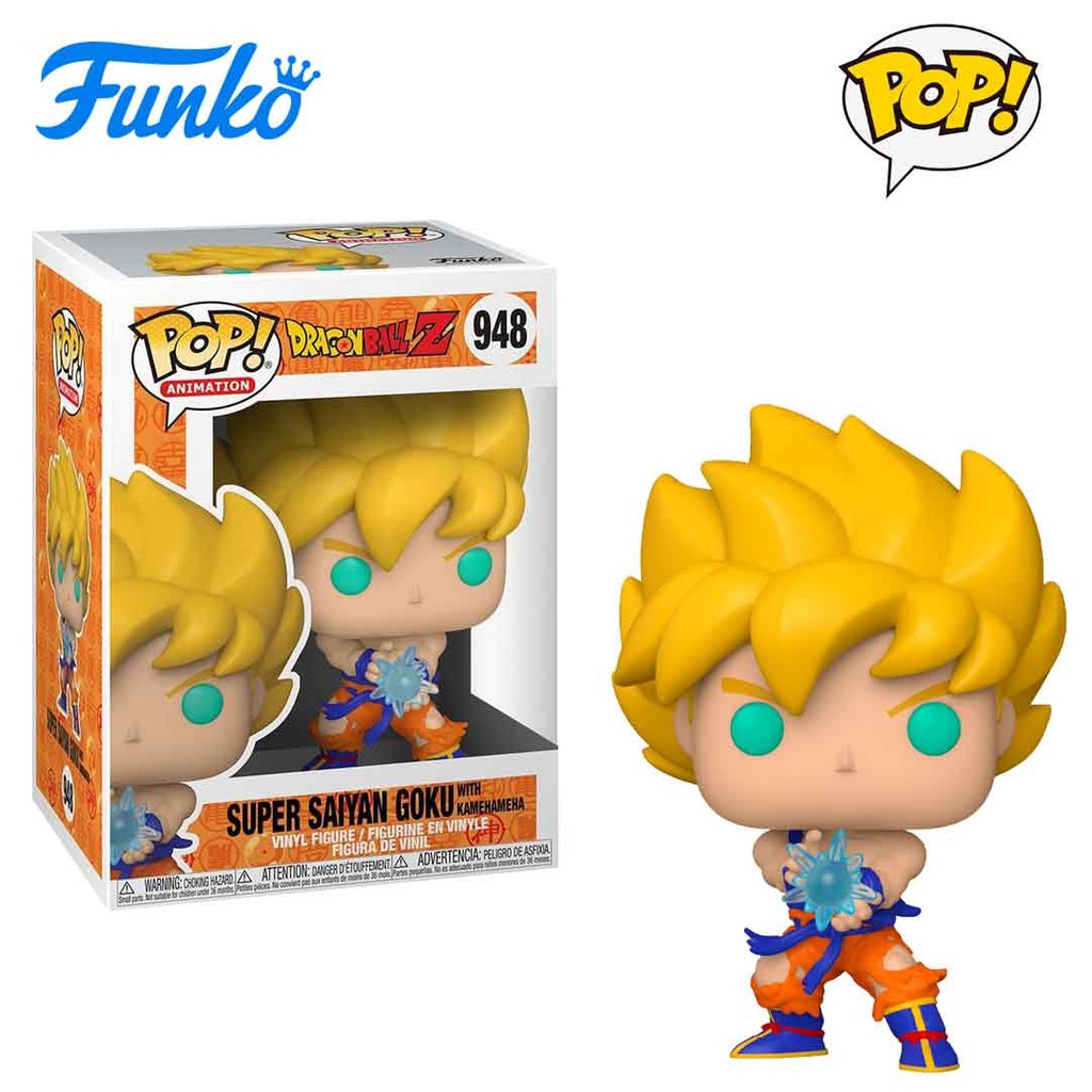 Funko Pop! Animation: Dragon Ball Z - Super Saiyan Goku with Kamehameha