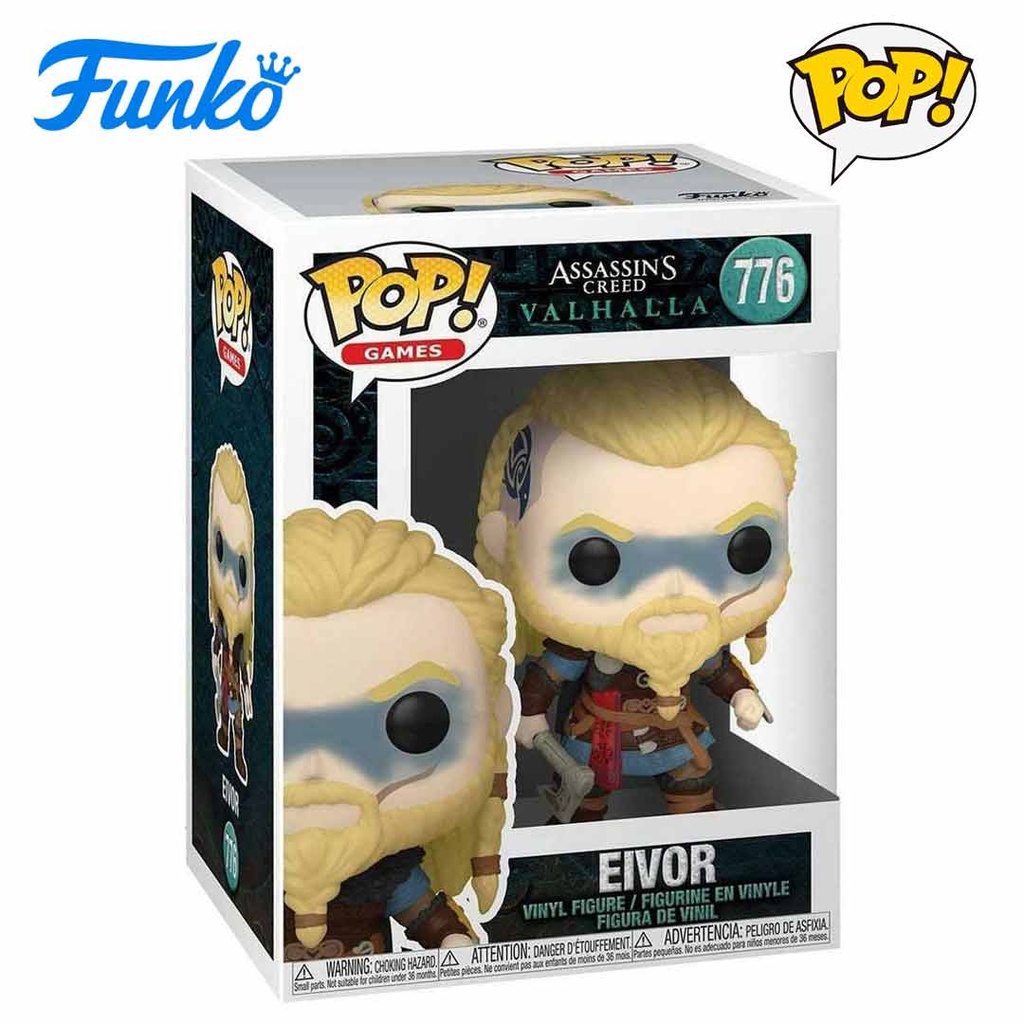 Funko POP! Games: Assassin's Creed Valhalla Eivor 3.75-in Vinyl Figure
