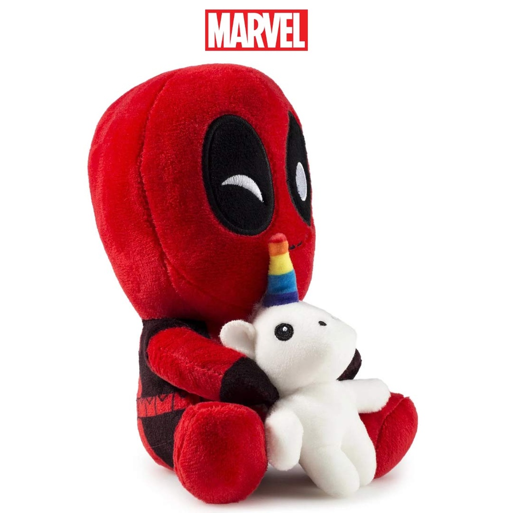 Marvel Deadpool Riding a Unicorn Plush