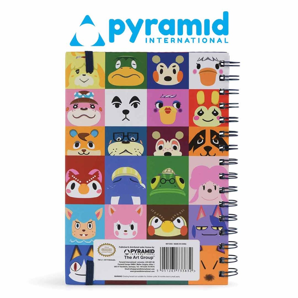 Pyramid - ANIMAL CROSSING (VILLAGER SQUARE) A5 WIRO NOTEBOOK