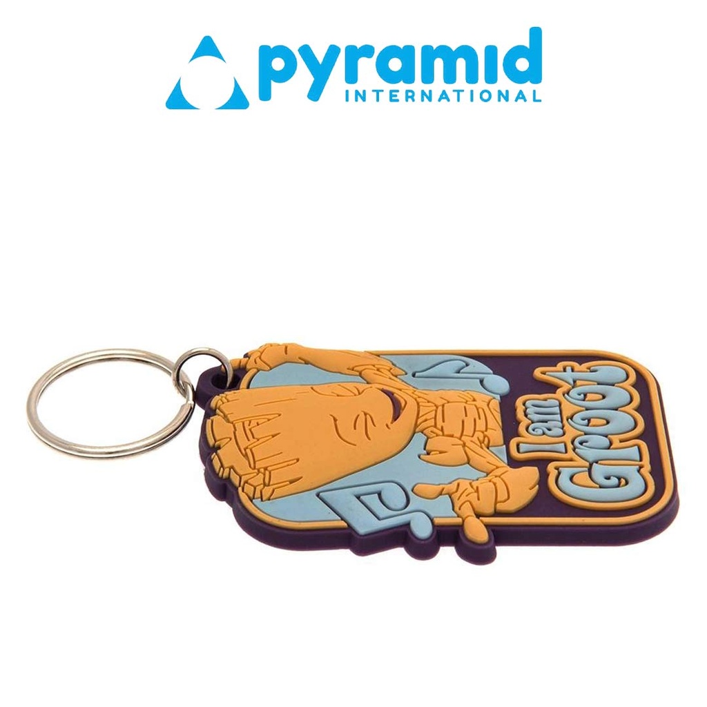 Pyramid - GUARDIANS OF THE GALAXY (I AM GROOT) RUBBER KEYCHAIN