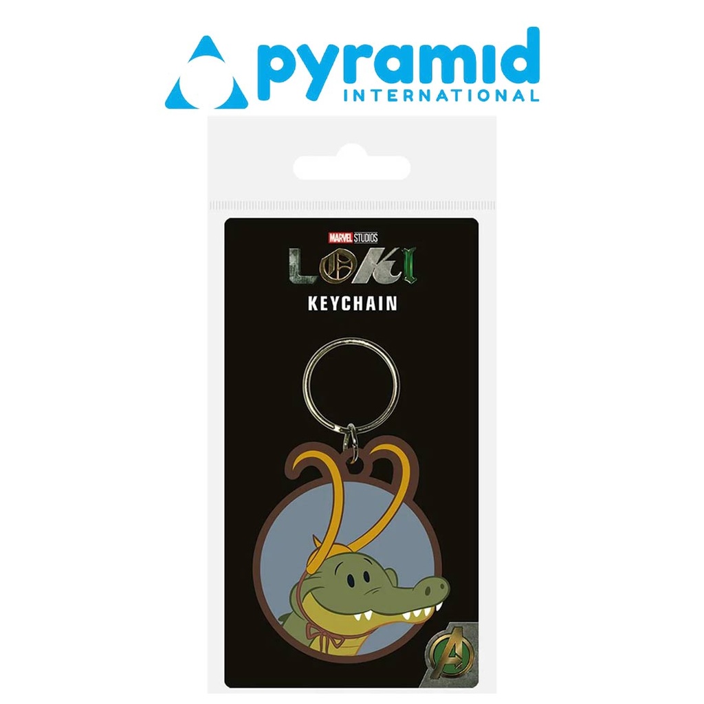 Pyramid - LOKI (ALLIGATOR LOKI) RUBBER KEYCHAIN