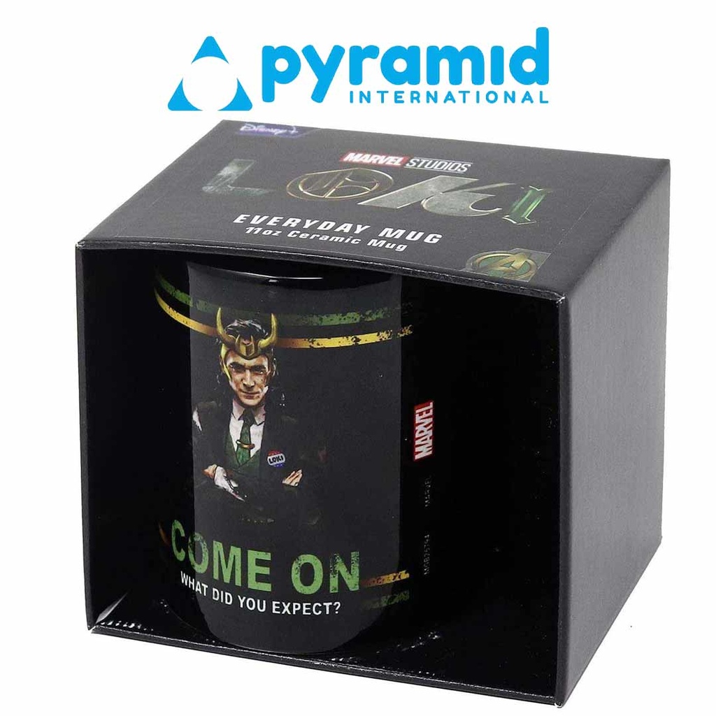 Pyramid - LOKI (WHAT DID YOU EXPECT?) BLACK POD MUG