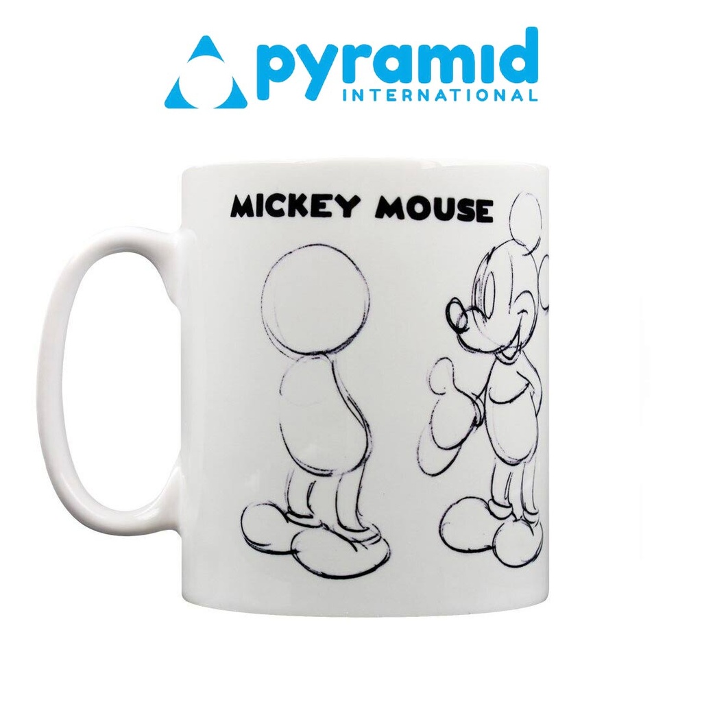 Pyramid - MICKEY MOUSE (SKETCH PROCESS) MUG