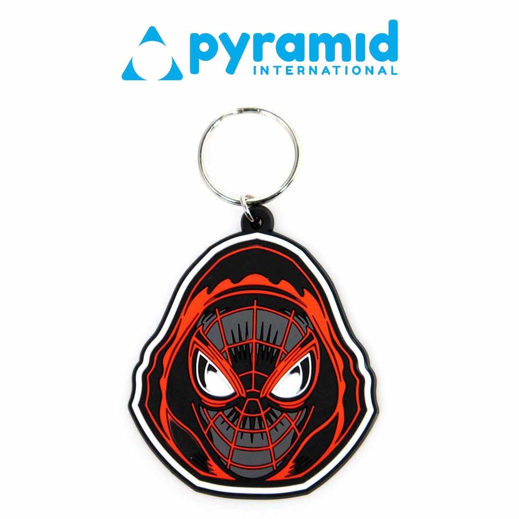 Pyramid - SPIDER-MAN MILES MORALES (HOODED) RUBBER KEYCHAIN
