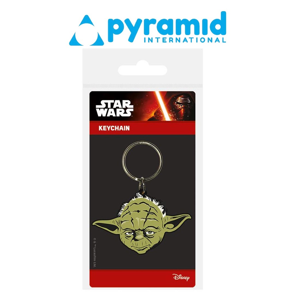 Pyramid - STAR WARS (YODA) RUBBER KEYCHAIN2