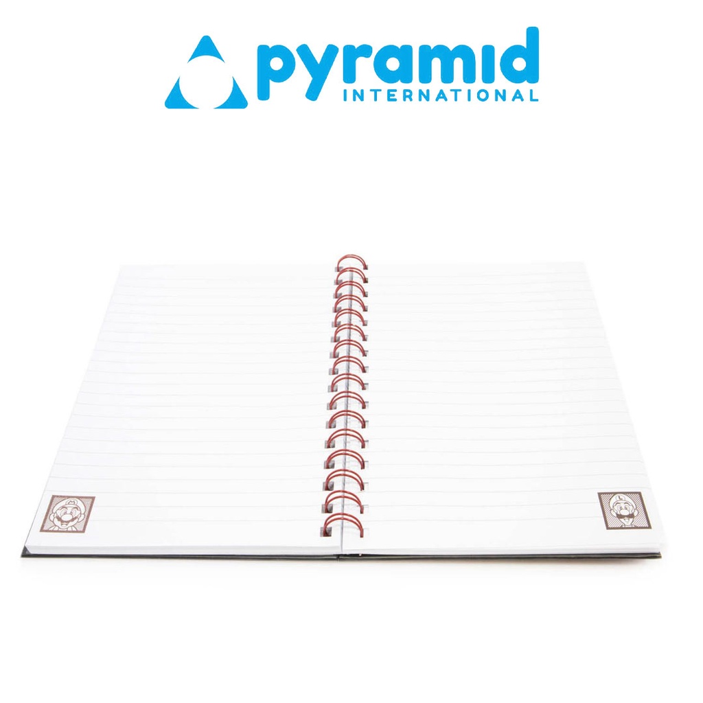 Pyramid - SUPER MARIO (4 COLOUR) A5 WIRO NOTEBOOK