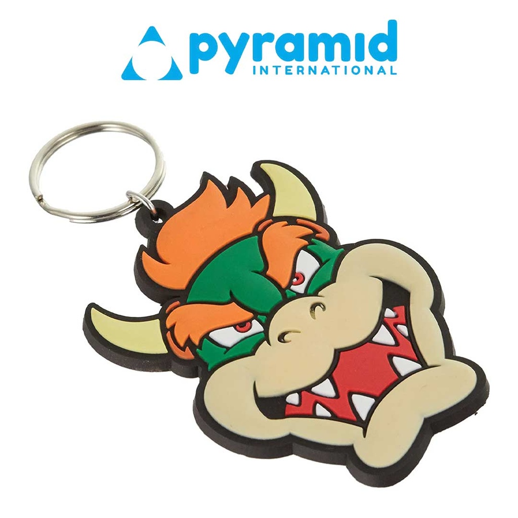 Pyramid - SUPER MARIO (BOWSER) RUBBER KEYCHAIN