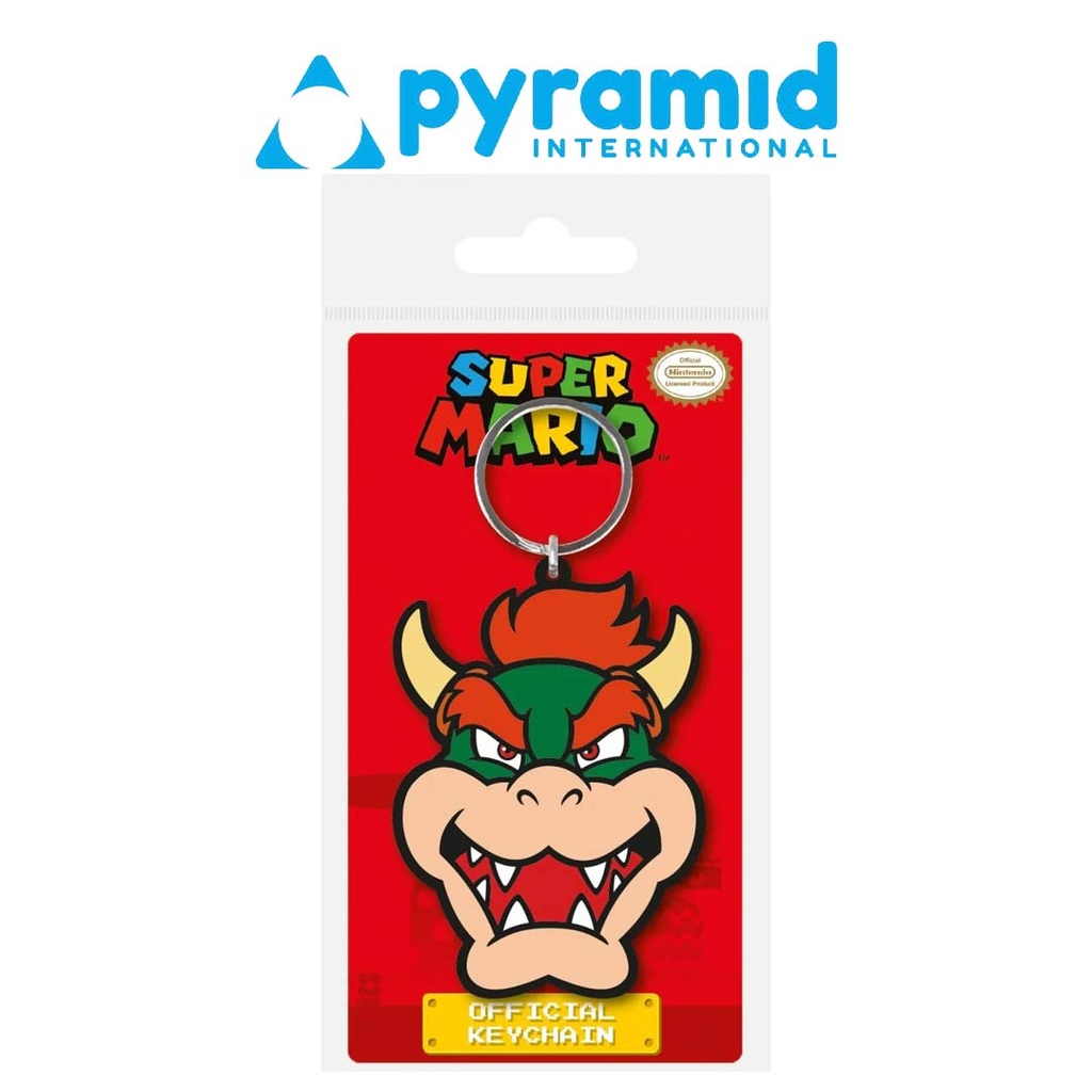 Pyramid - SUPER MARIO (BOWSER) RUBBER KEYCHAIN