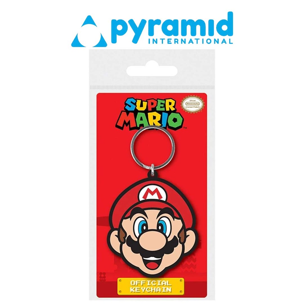 Pyramid - SUPER MARIO (MARIO) RUBBER KEYCHAIN