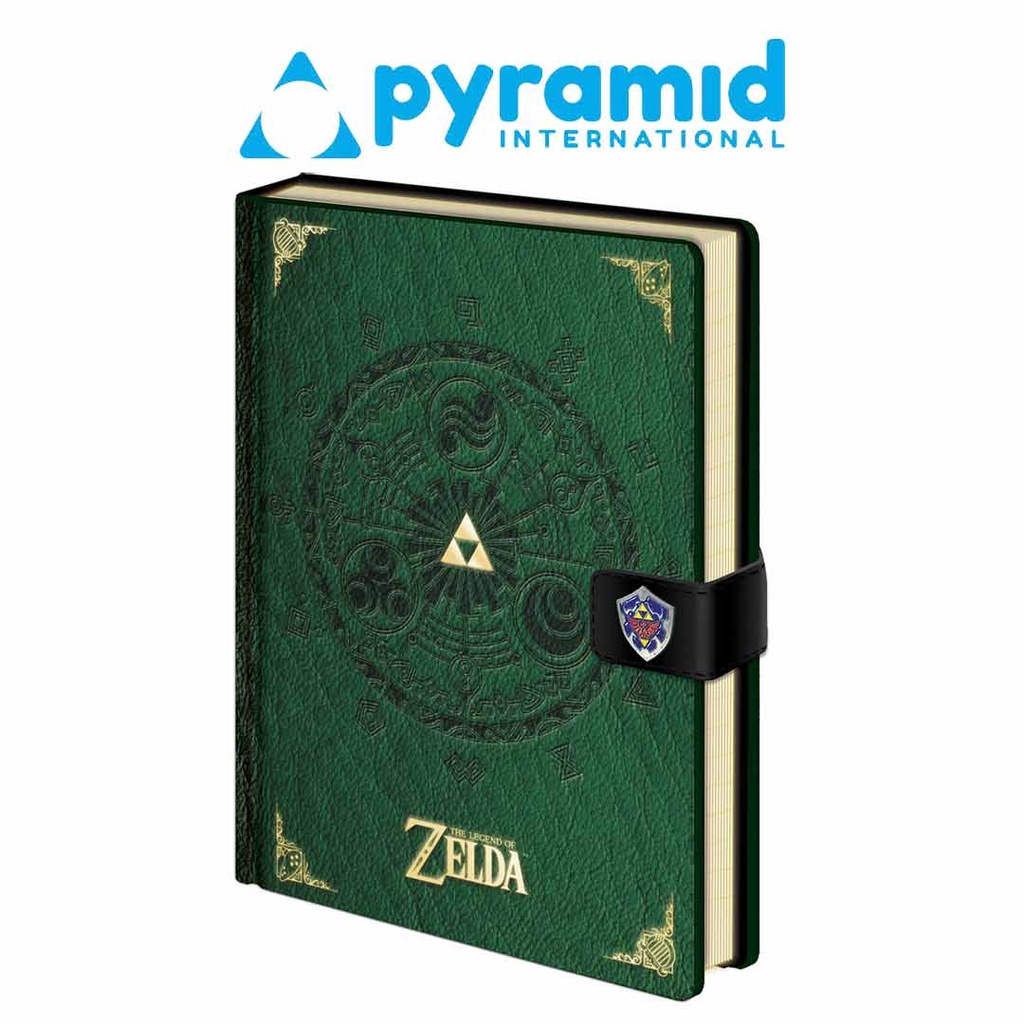 Pyramid - THE LEGEND OF ZELDA  (MEDALLION) A5 PREMIUM NOTEB