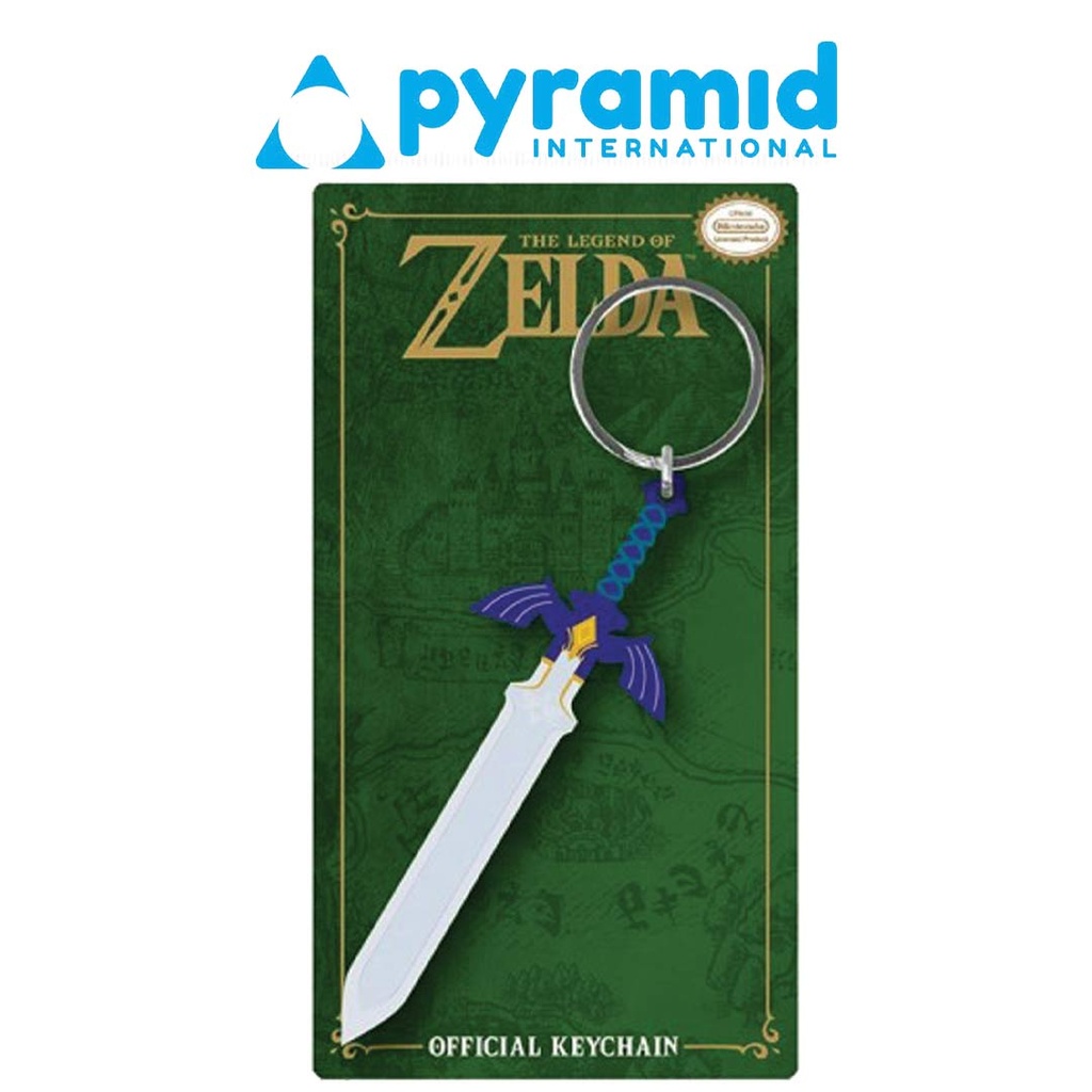 Pyramid - THE LEGEND OF ZELDA (MASTER SWORD) RUBBER KEYCHAI