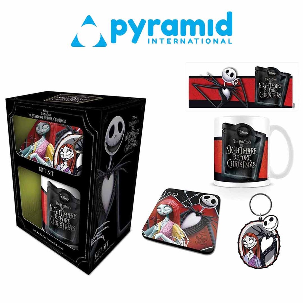 Pyramid - THE NIGHTMARE BEFORE CHRISTMAS (JACK&SALLY) GIFT SET
