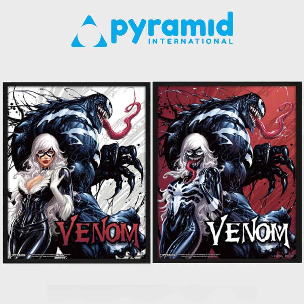 Pyramid - VENOM (TEETH AND CLAWS) 10X8 3D