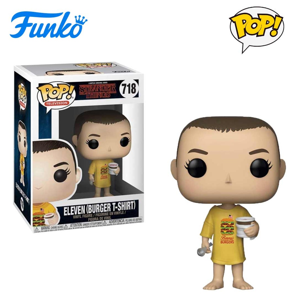 Funko POP! Stranger Things Eleven Burger T-Shirt Vinyl Figure