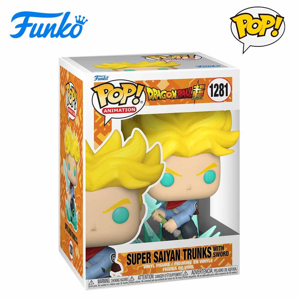 Funko Pop Dragon Ball Super: SUPER SAIYAN TRUNKS with SWORD Pop! Vinyl