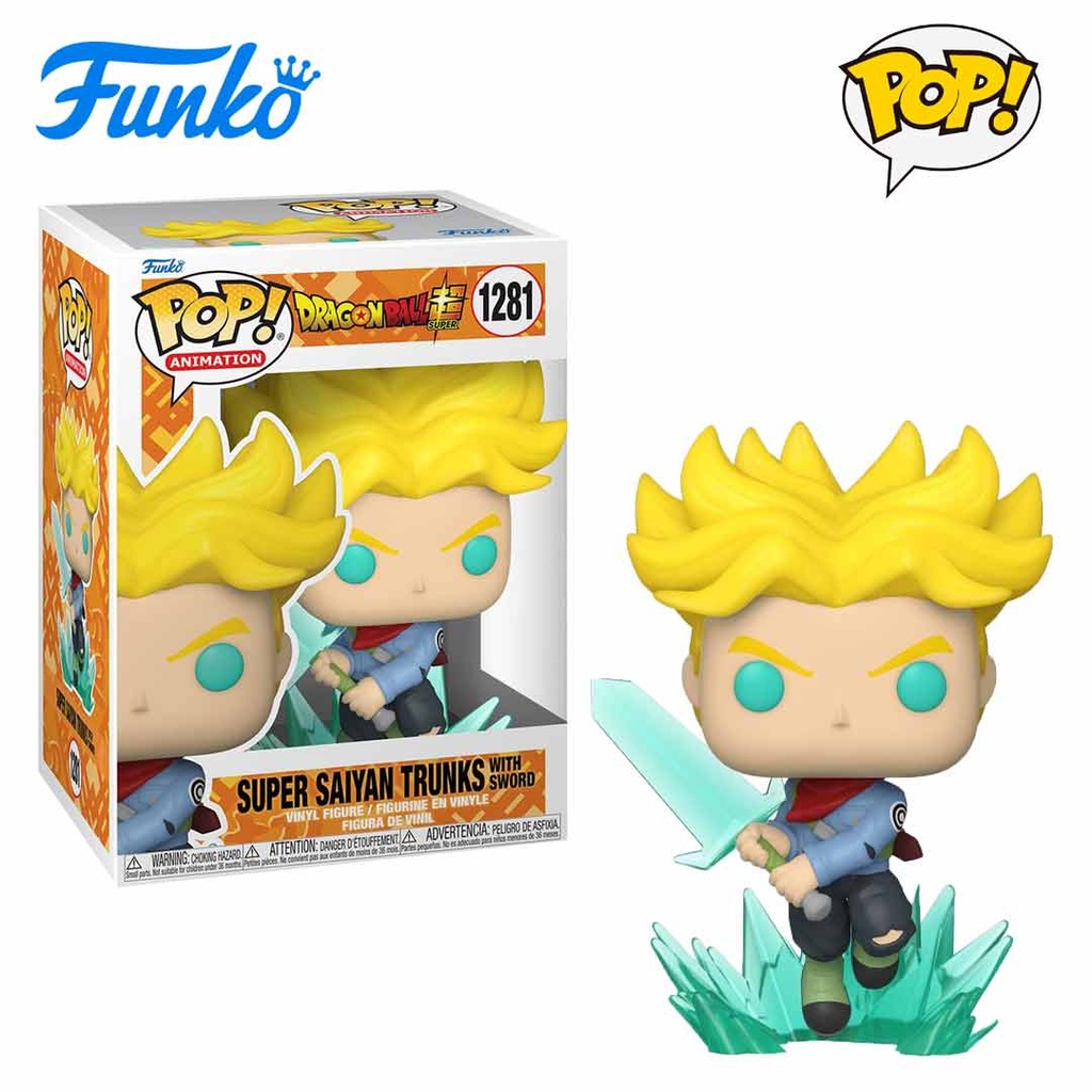 Funko Pop Dragon Ball Super: SUPER SAIYAN TRUNKS with SWORD Pop! Vinyl