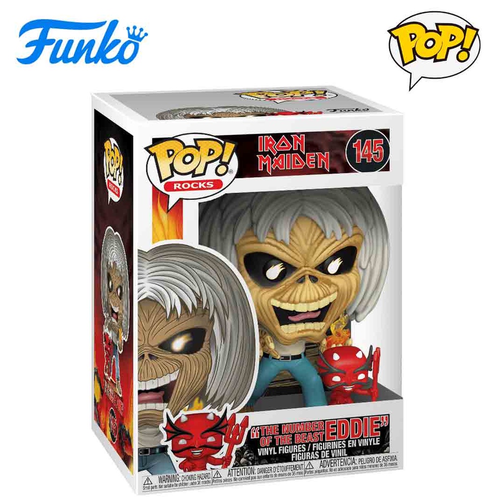 Iron Maiden - Number of the Beast Skeleton Eddie Pop! Vinyl