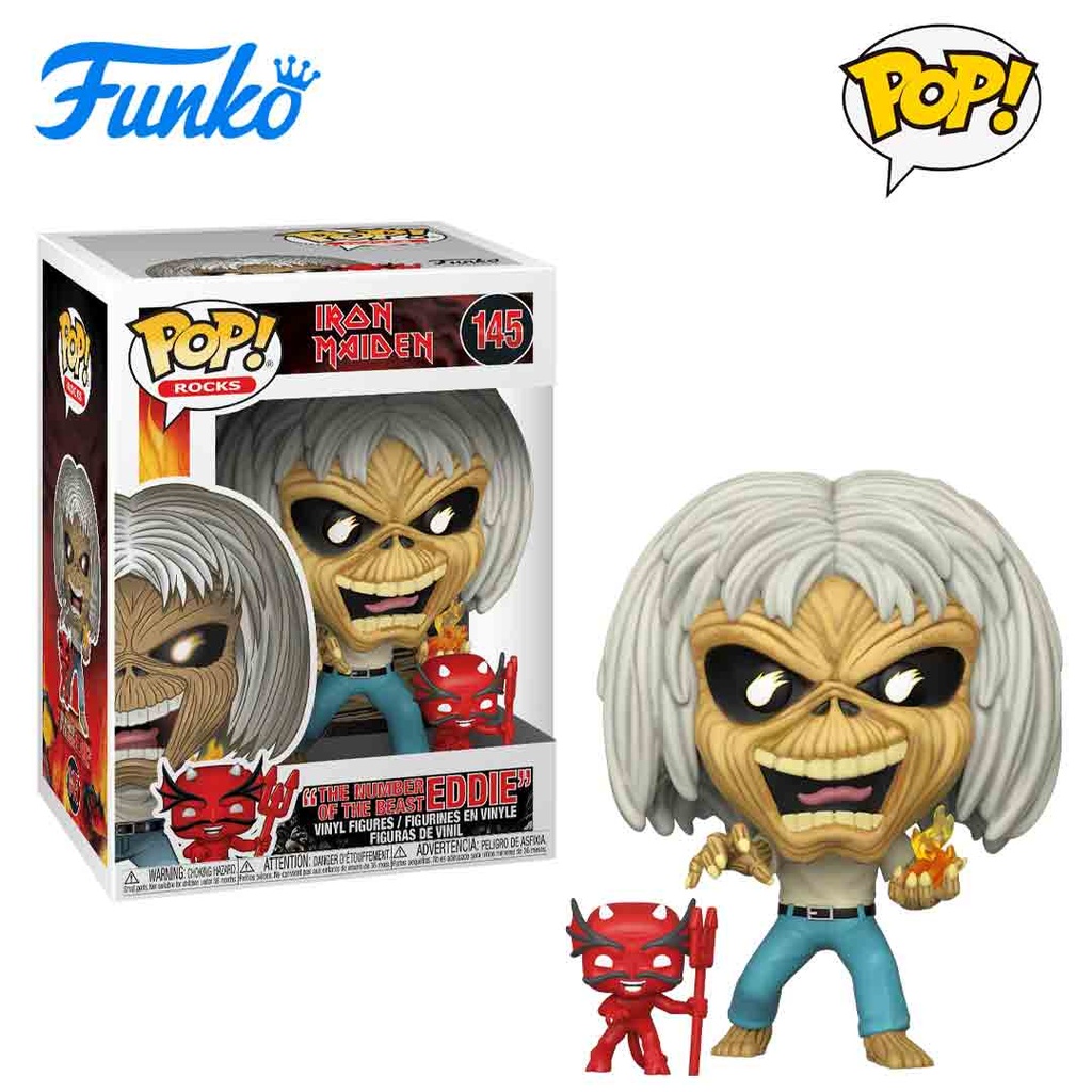 Iron Maiden - Number of the Beast Skeleton Eddie Pop! Vinyl