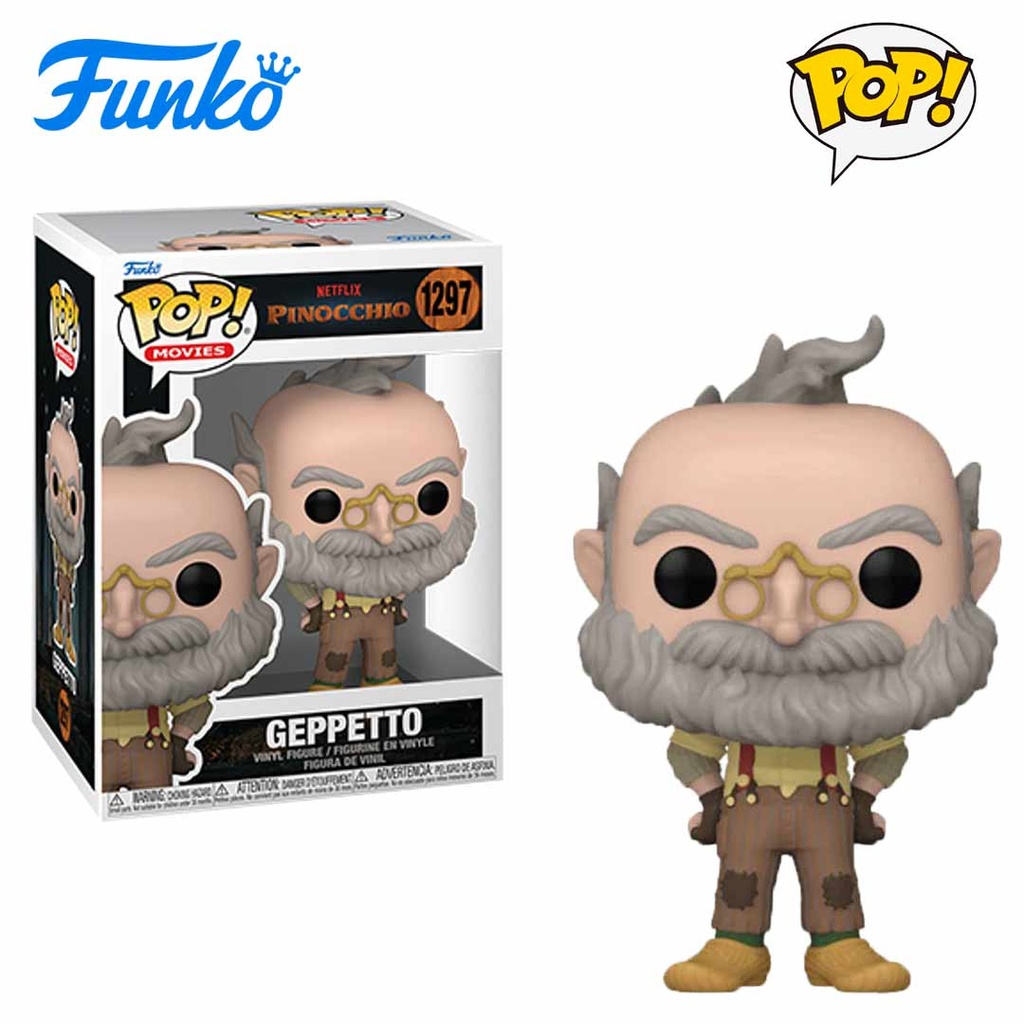 Funko POP! Movies Netflix Pinocchio Geppetto