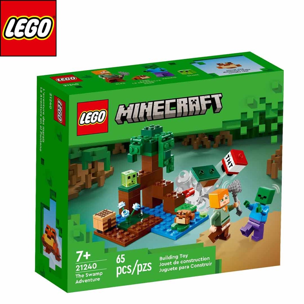 LEGO 21240 MINECRAFT THE SWAMP ADVENTURE