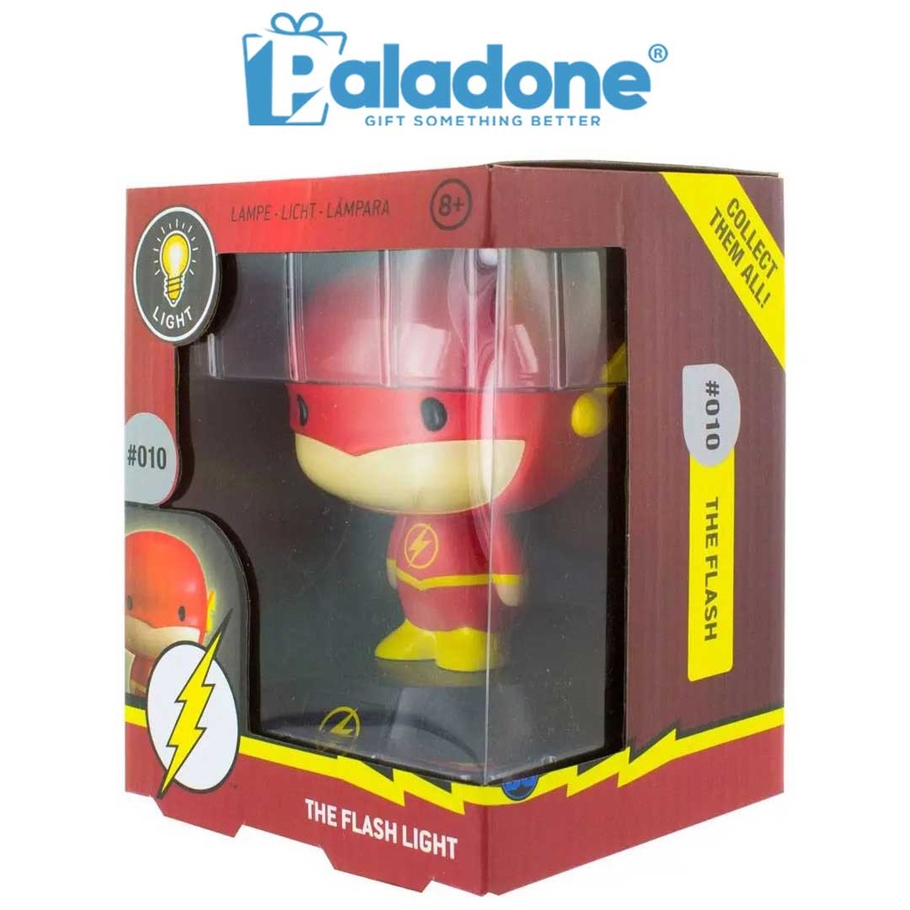 Paladone DC Comics The Flash 3d Character Light Figurine 10 Cm
