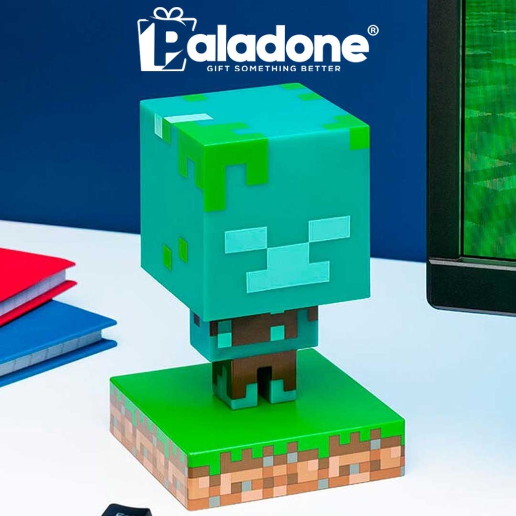 Paladone Minecraft Drowned Zombie Icon Light