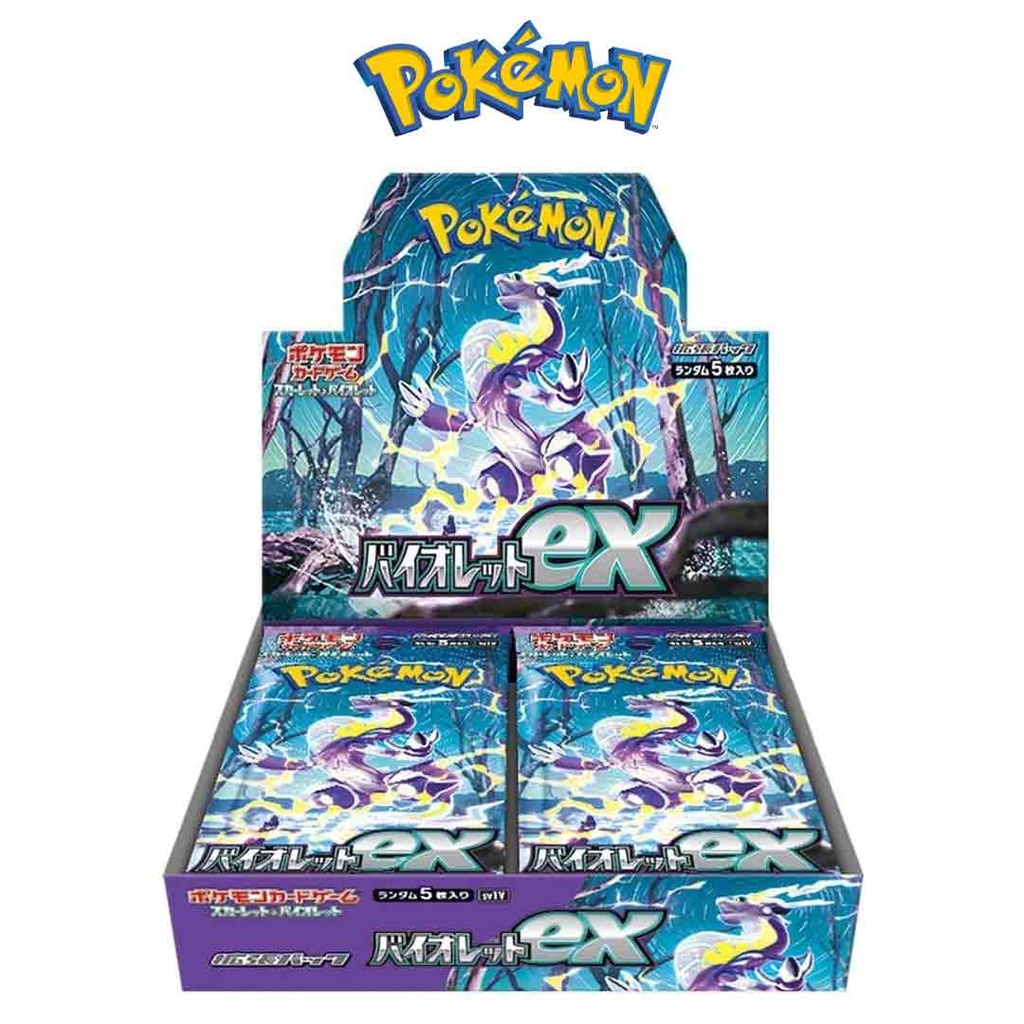 Pokemon Card Game Violet Expansion Pack Ex Box