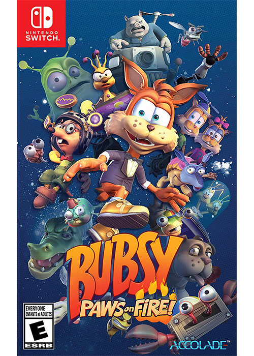 NS Bubsy Paws on Fire! Limited Edition NTSC