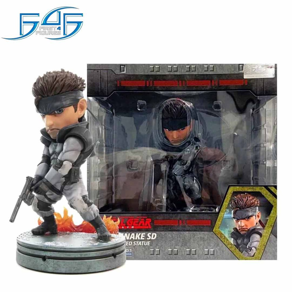 First 4 Figures - Metal Gear Solid (SD Solid Snake) PVC Figures