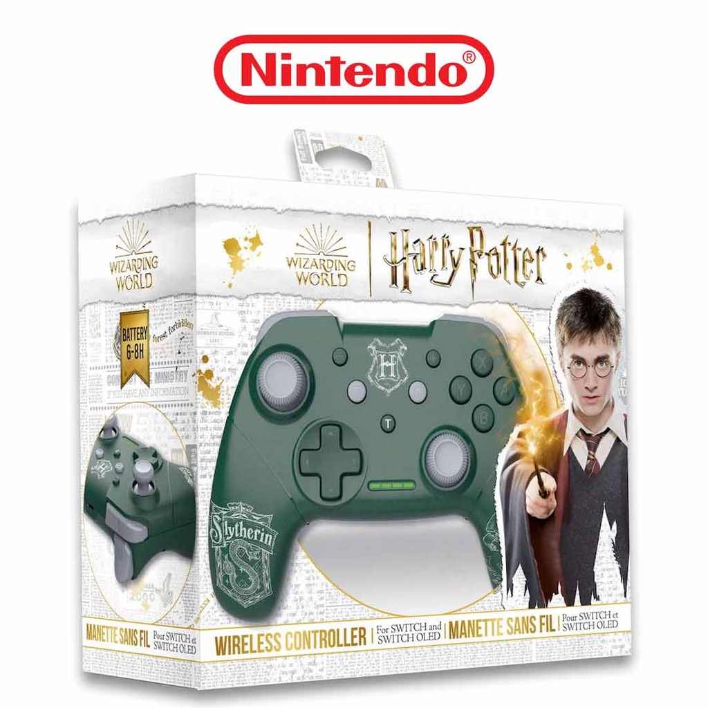 NS Harry Potter Wireless Controller Green Slytherin (1M cable)