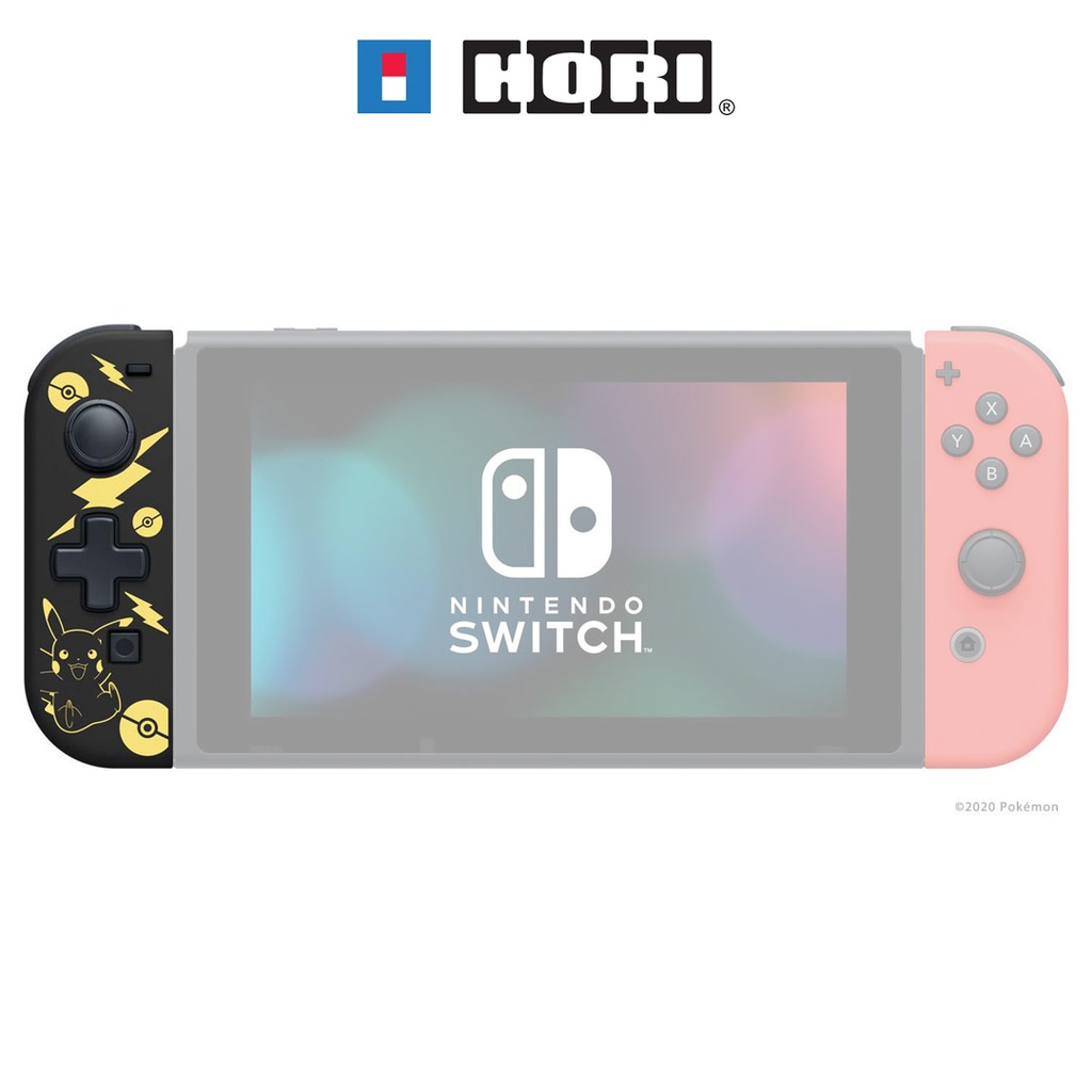 HORI NS D-Pad Controller (L) – Pokémon: Pikachu Edition - Black & Gold