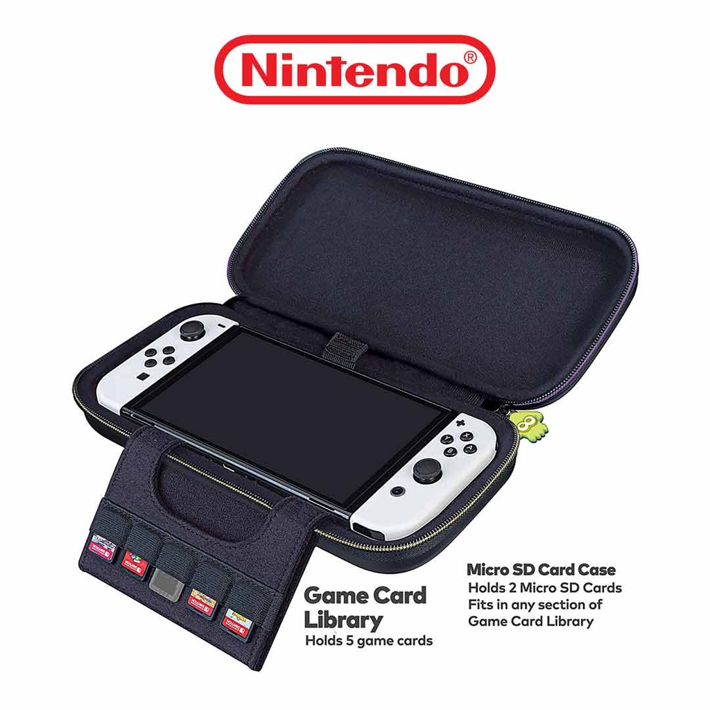 NS Game Traveler Deluxe Travel Case - Splatoon 3