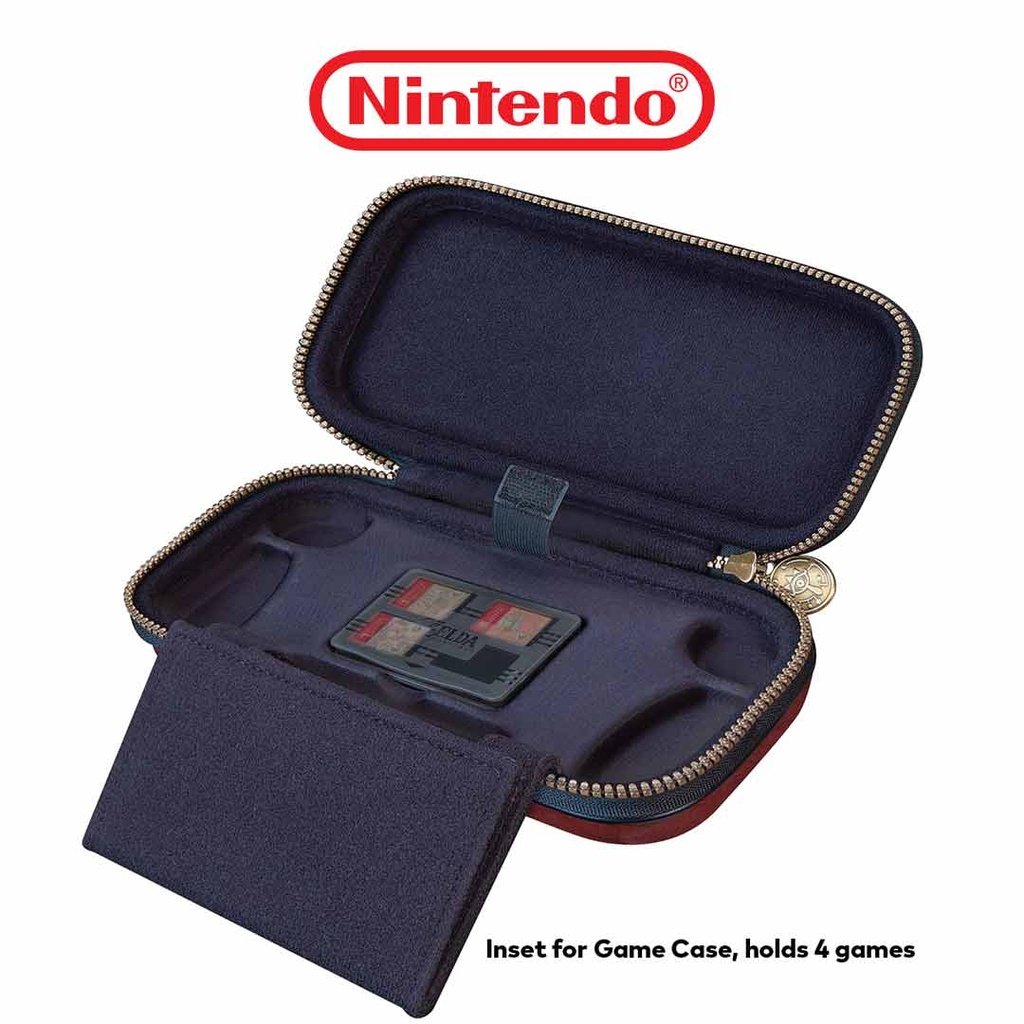 NS Game Traveler Deluxe Travel Case - Zelda Link Deboss