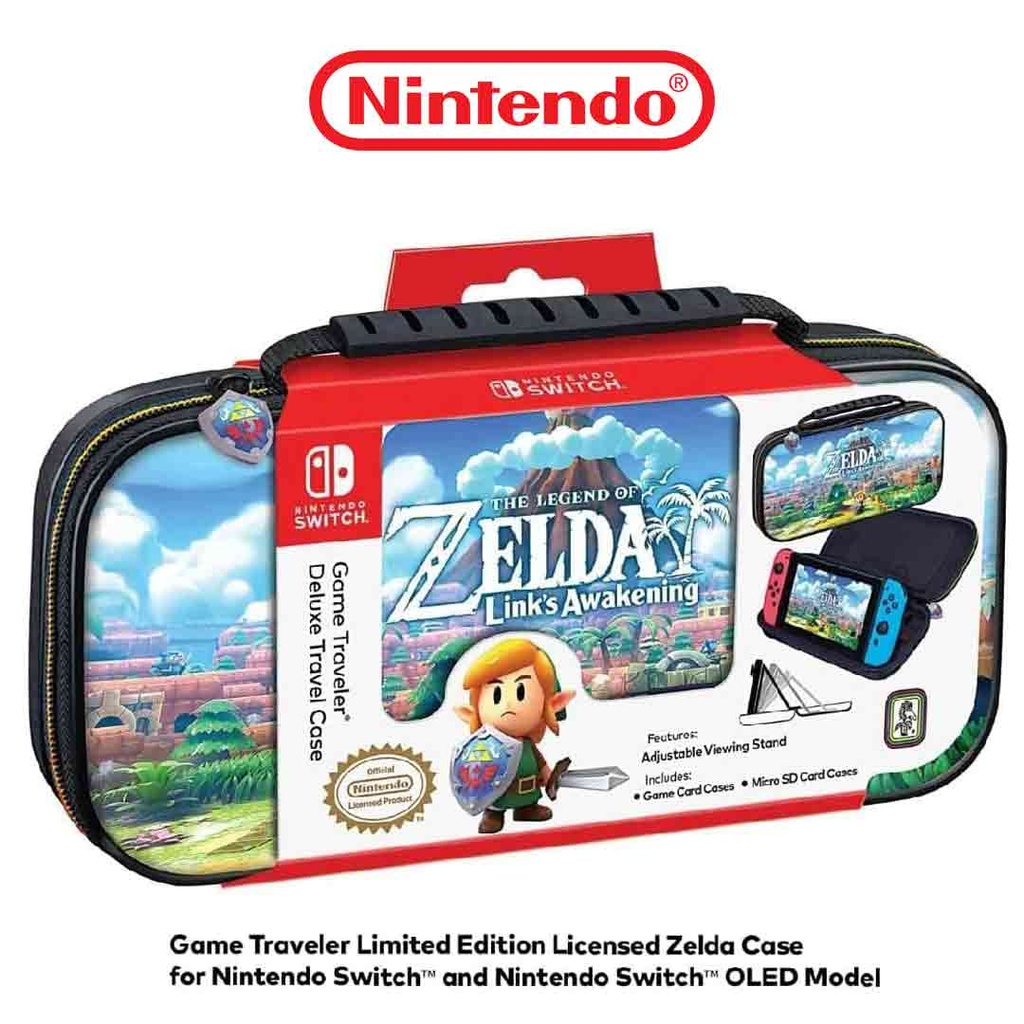 NS Game Traveler Deluxe Travel Case - Zelda Links Awakening