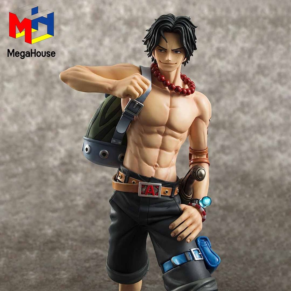 MegaHouse - One Piece - Portrait of Pirates Neo-DX Portgas D. Ace 10th Anniversary Limited Version Statue - ReRun