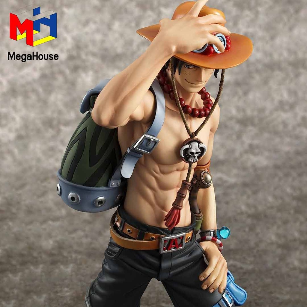 MegaHouse - One Piece - Portrait of Pirates Neo-DX Portgas D. Ace 10th Anniversary Limited Version Statue - ReRun