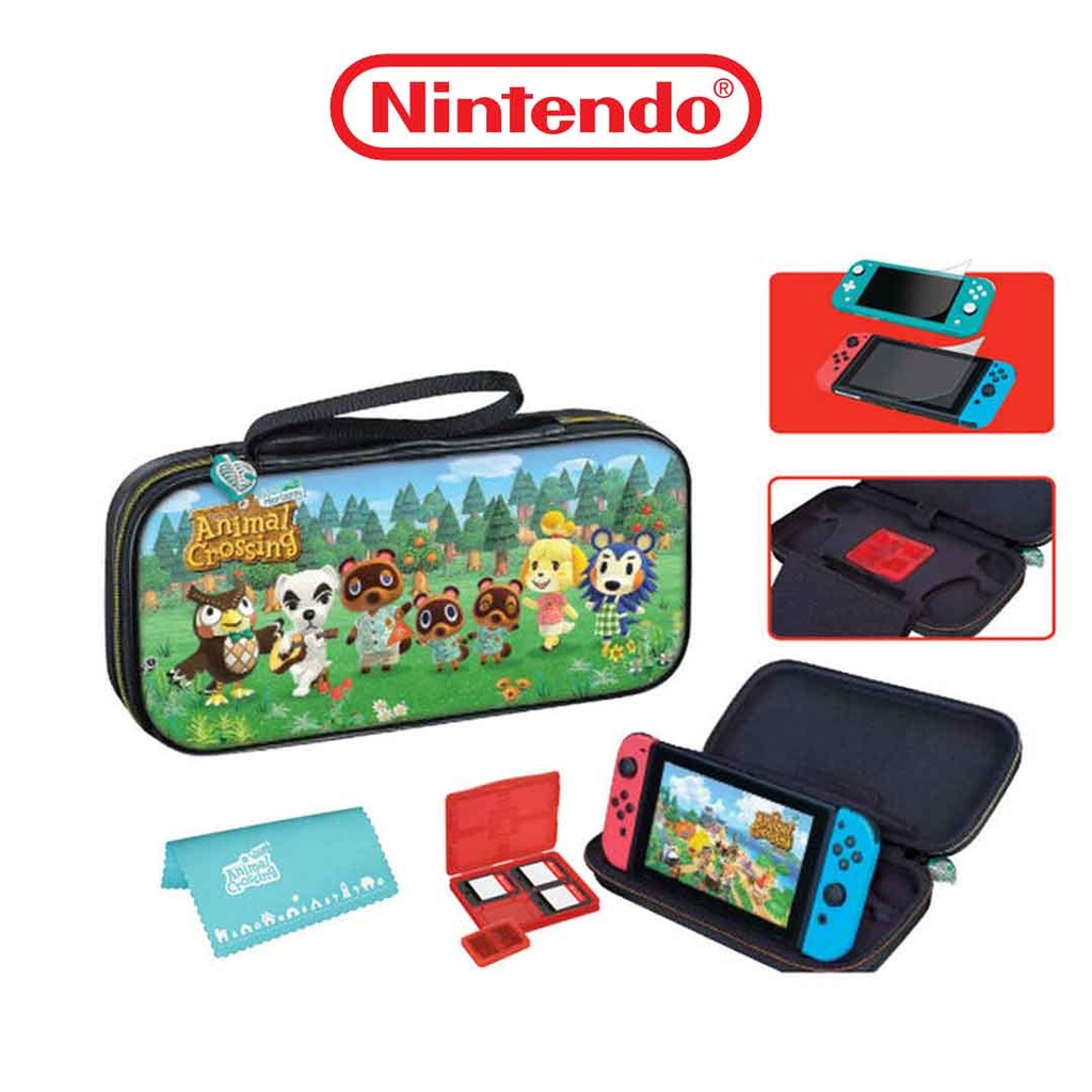 NS Game Traveler Deluxe Travel Case - New Horizon ( Animal Crossing)
