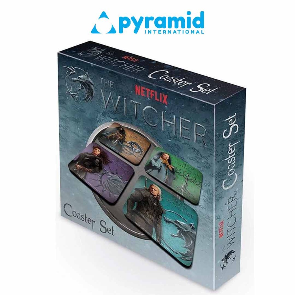 Pyramid - The Witcher (Legendary) Coaster Sets