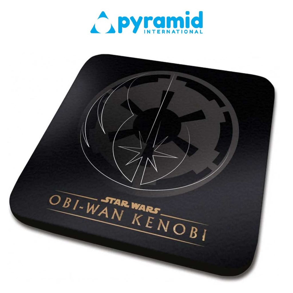 Pyramid - Star Wars: Obi-Wan Kenobi (Battle) Mug Coaster Keychain Gift Set