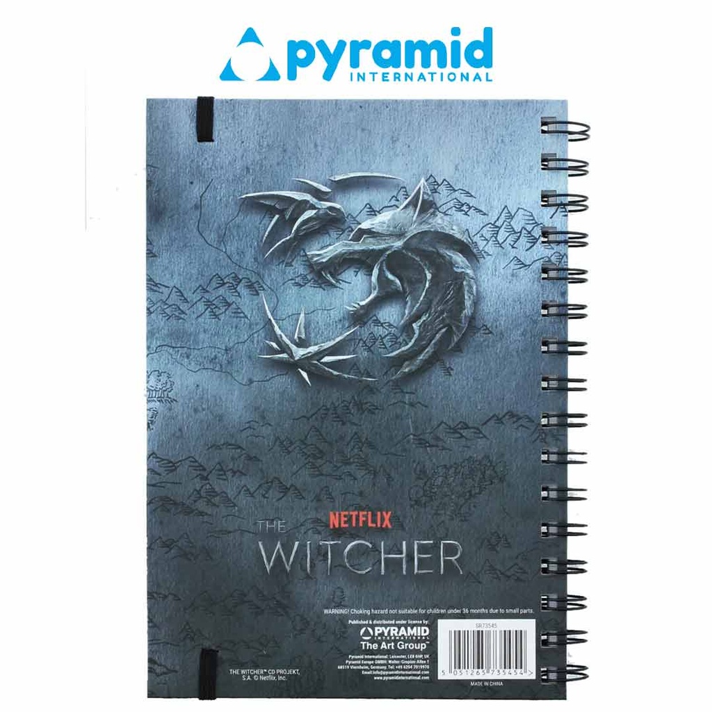 Pyramid - The Witcher (Connected By Fate) A5 Wiro Notebook