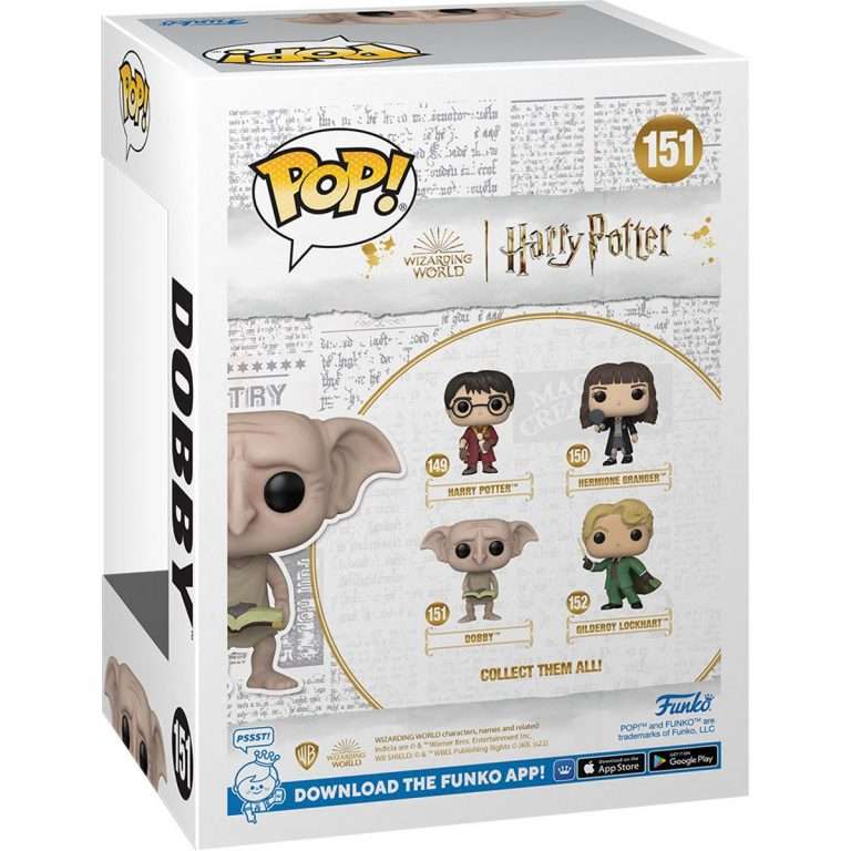 Funko POP! Pop! Movies: Harry Potter Chamber of Secrets 20Th - Dobby