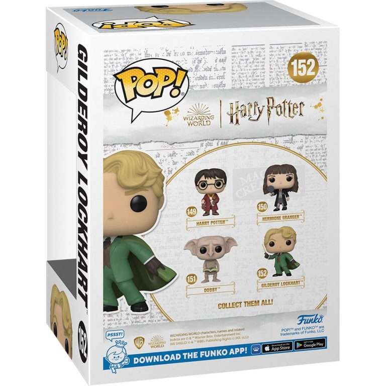 Funko POP! Pop! Movies: Harry Potter Chamber of Secrets 20Th - Gilderoy Lockhart