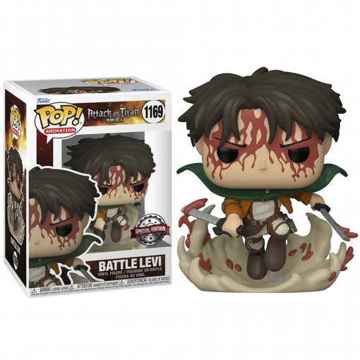 Funko POP! Pop! Animation: AoT S3 - Battle Levi (BD)(Exc)