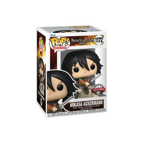 Funko POP! Pop! Animation: AOT- Mikasa Ackermann (Exc)