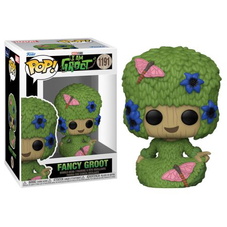 Funko POP! Pop! Marvel: I Am Groot - Groot (Marie Hair)