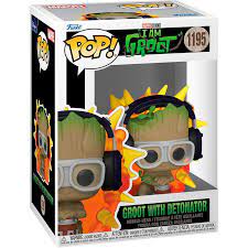 Funko POP! Pop! Marvel: I Am Groot - Groot w/ Detonator